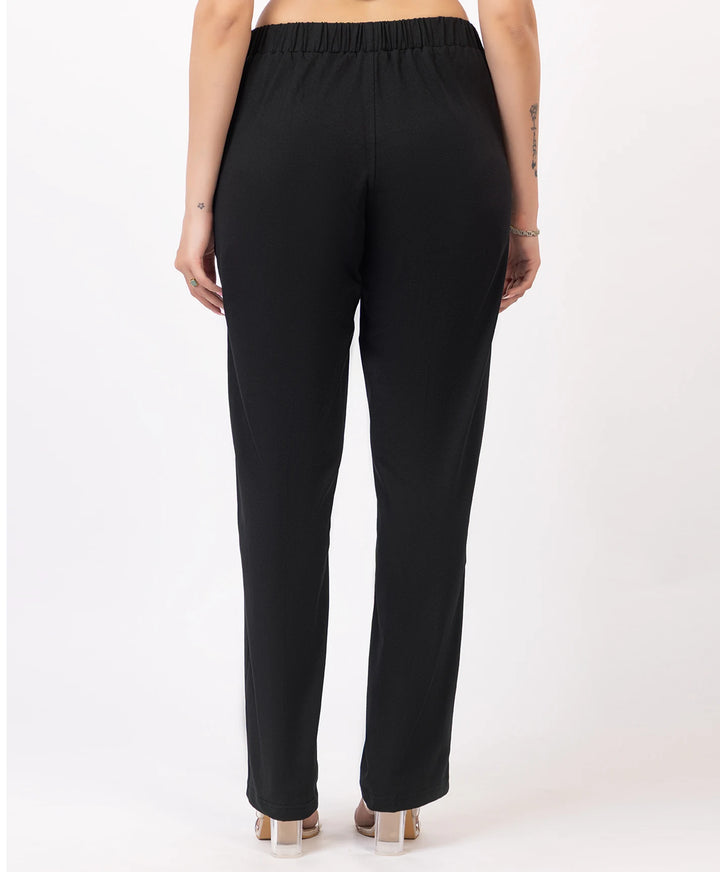 Classic Stretch Fit Lycra Trousers