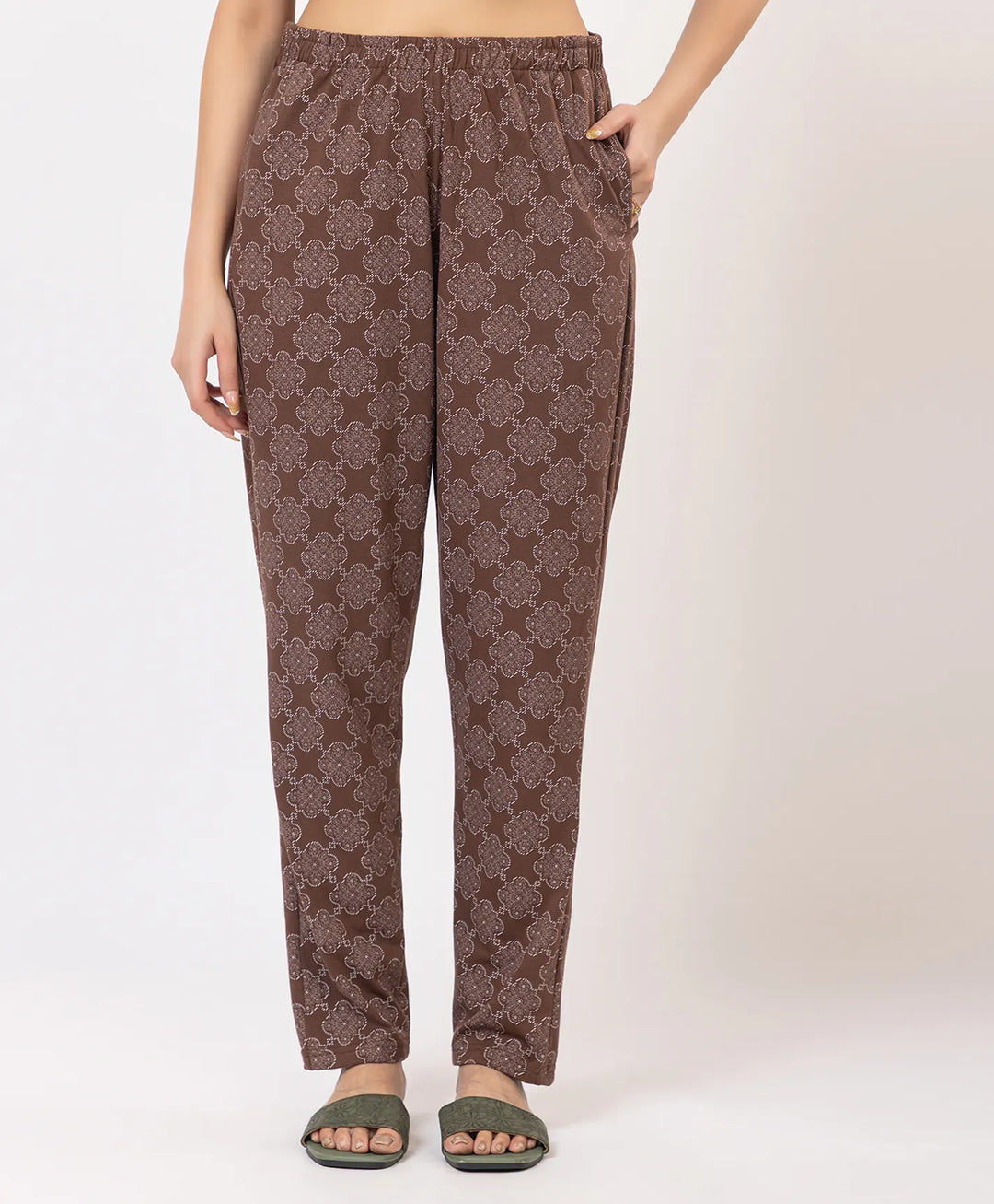 Premium Patterned Straight Leg Lower