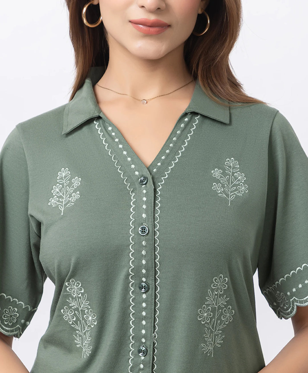 Premium Embroidered Co-Ord Set