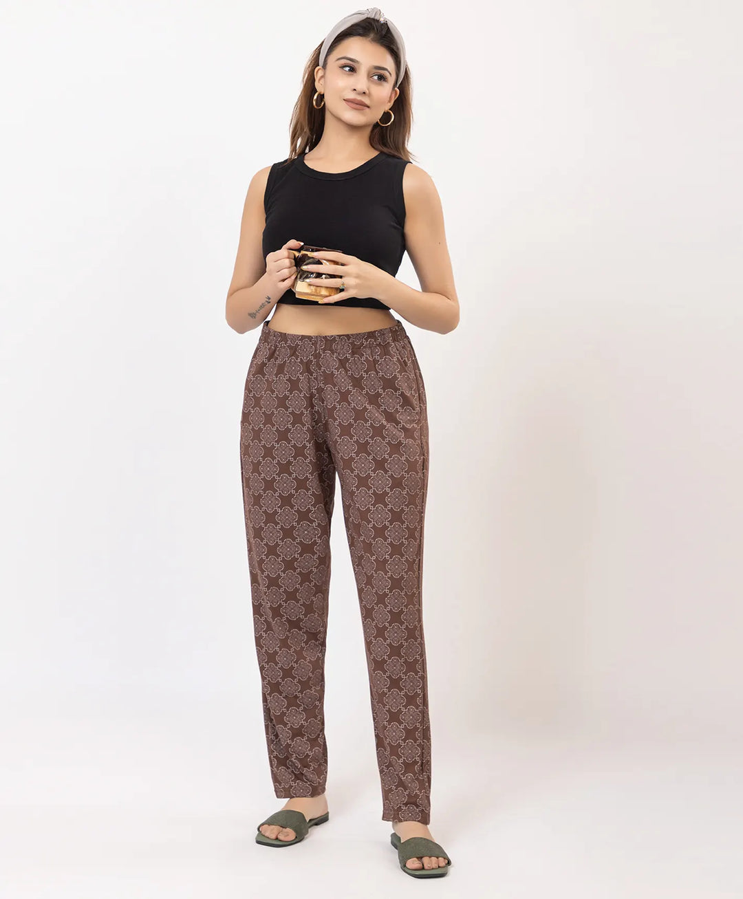 Premium Patterned Straight Leg Lower