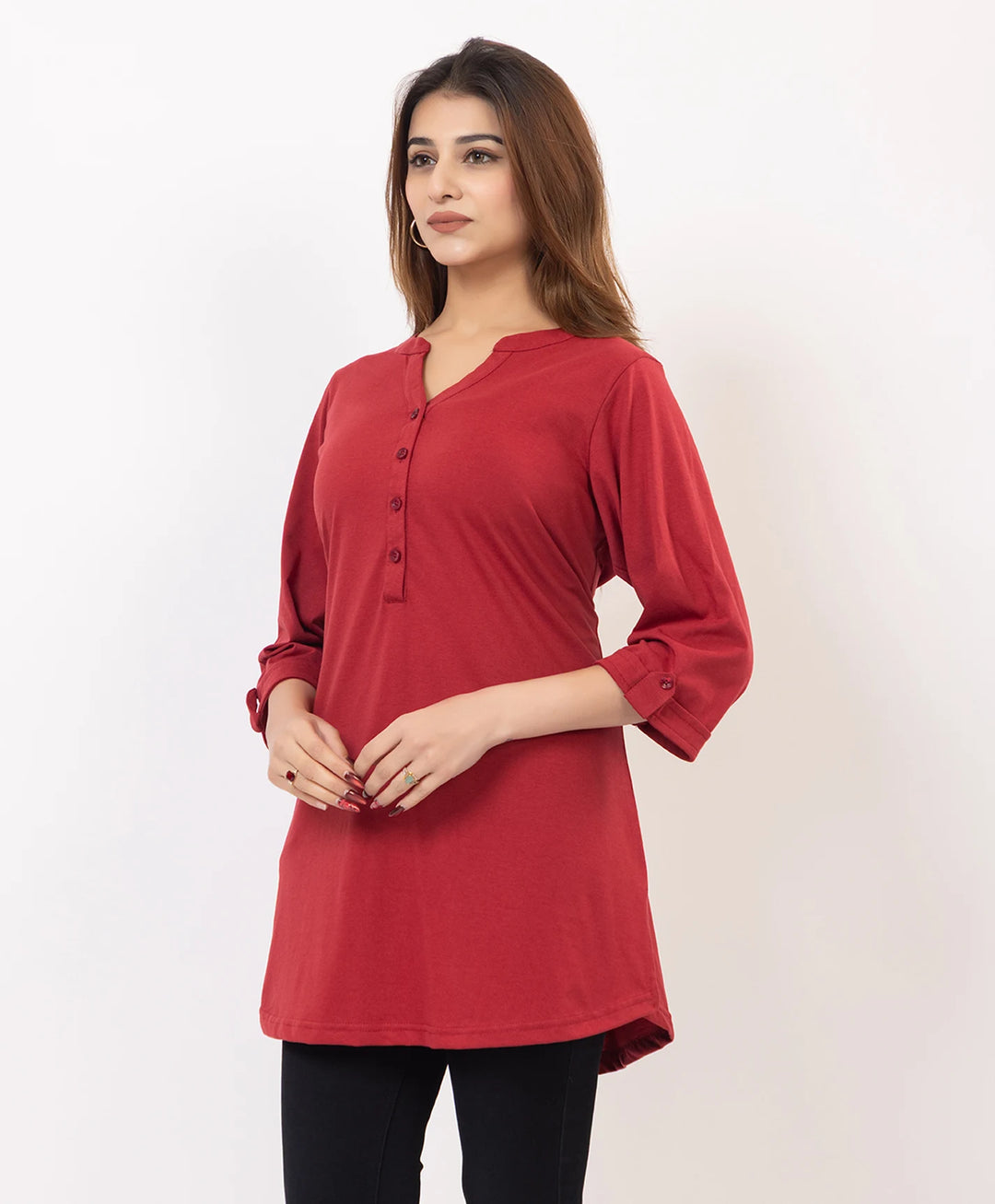 Classic Comfort Solid Kurti