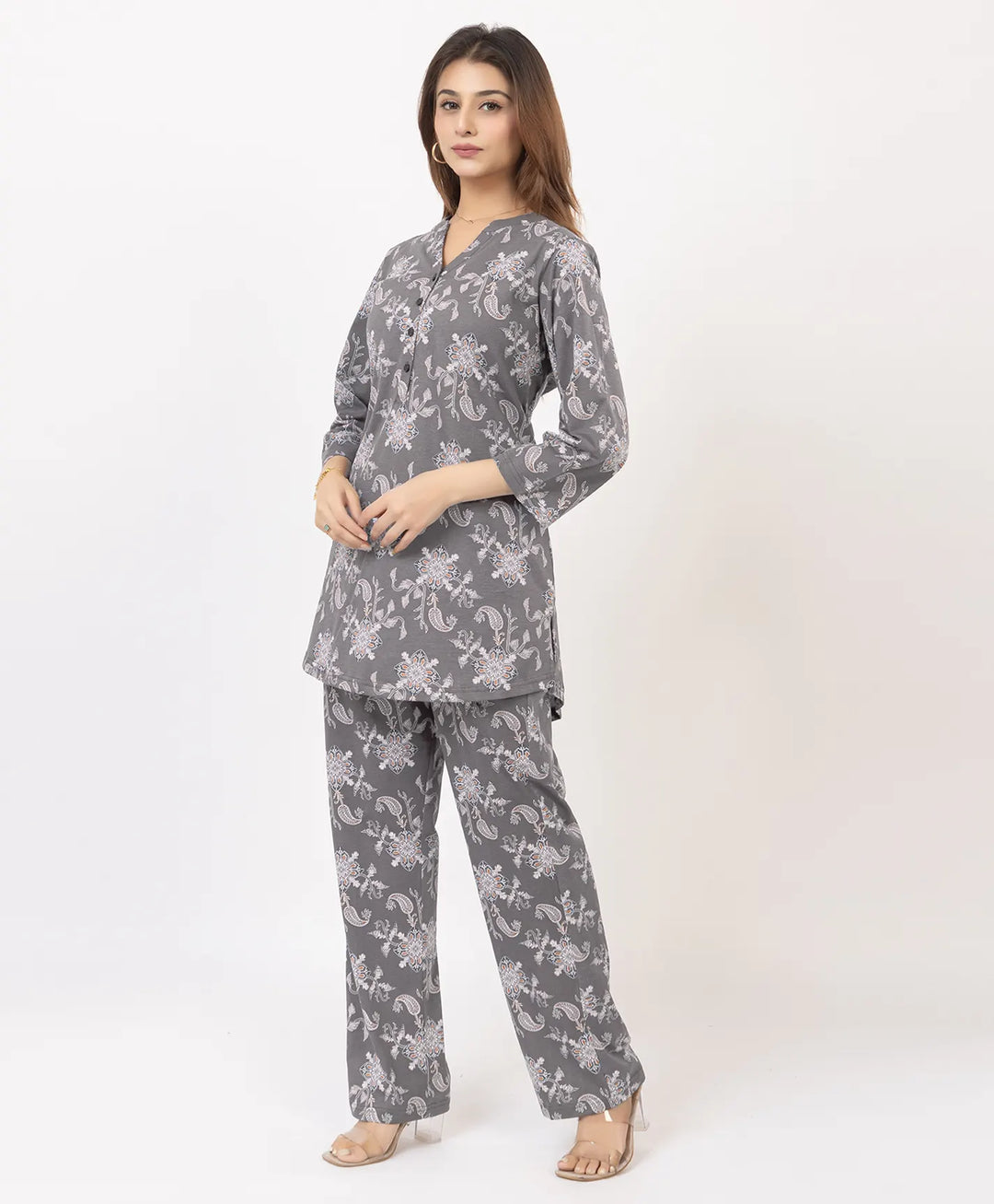 Modern Printed Kurta Set