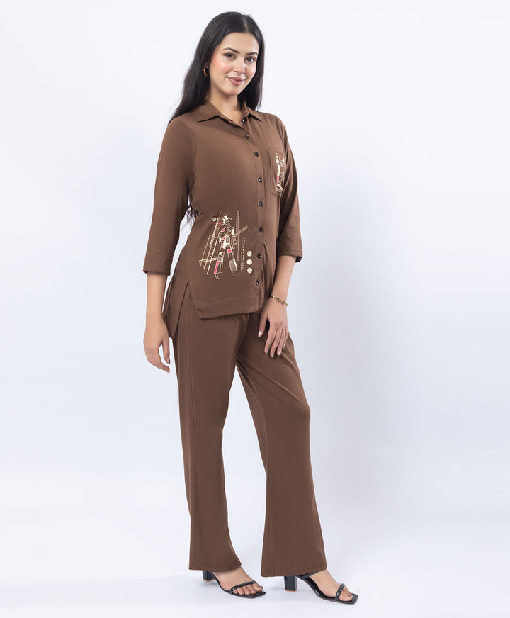 Premium Front Open Co-Ord Set