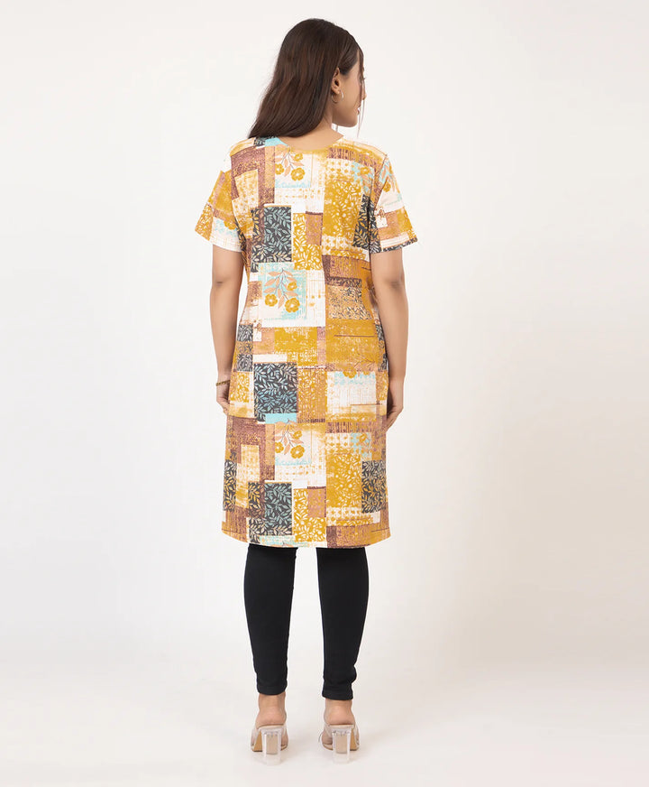 Classic Charm Printed Kurta