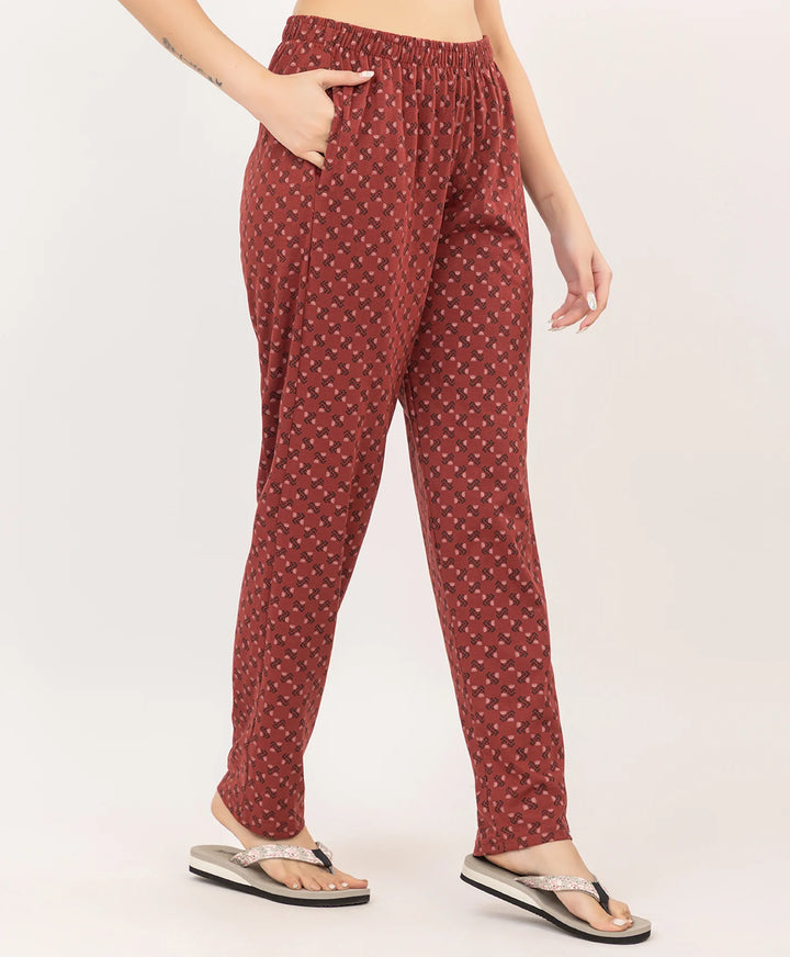 Straight-Fit Summer Printed Lower