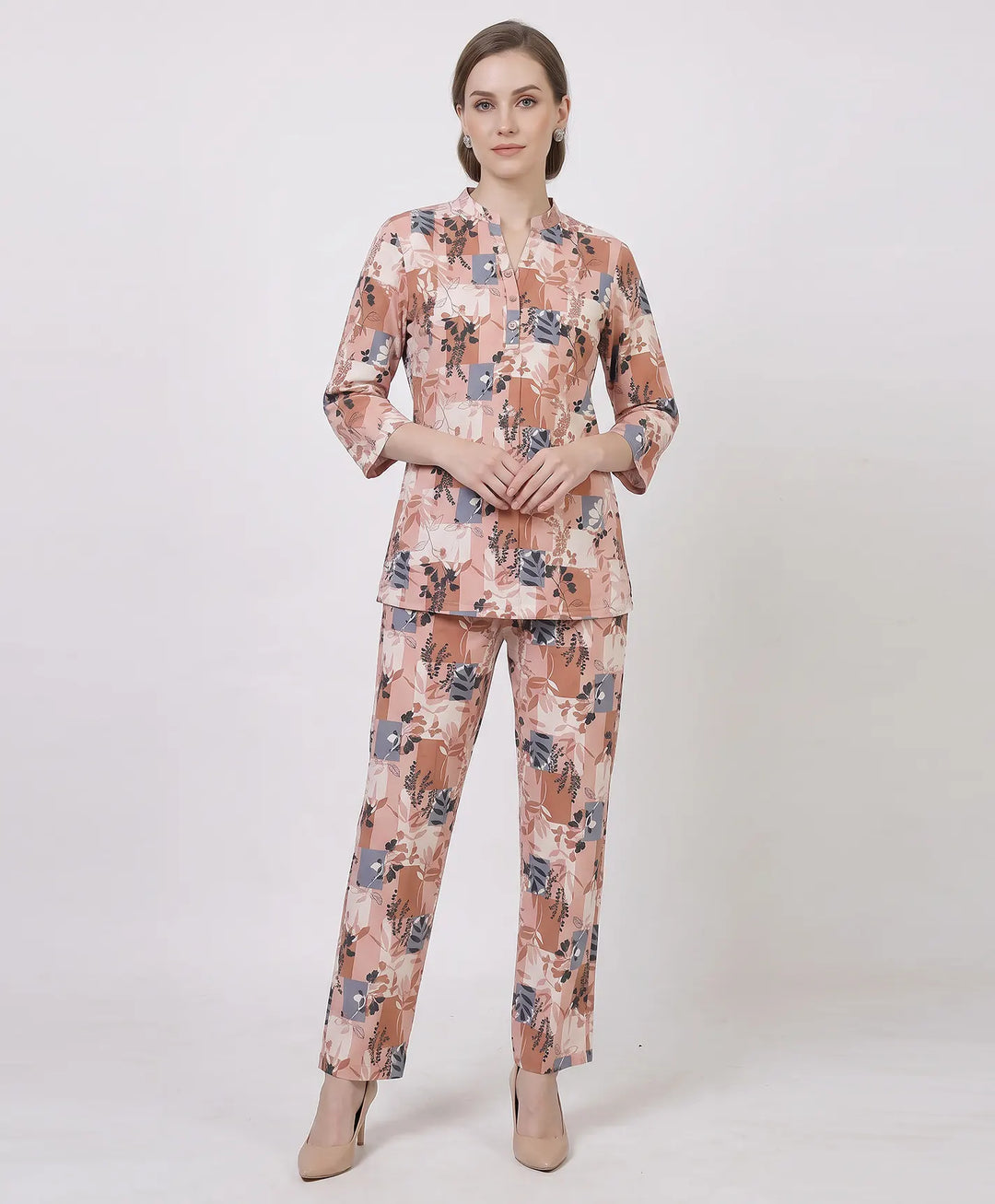 Modern Printed Kurta Set