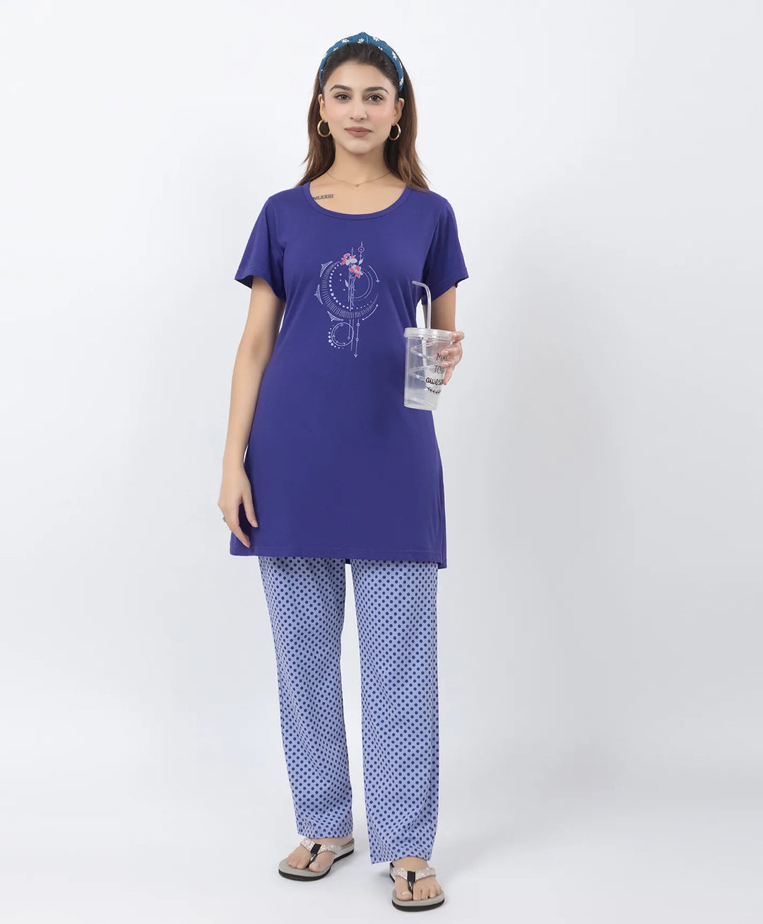 Soft & Comfortable Printed Nightwear Set