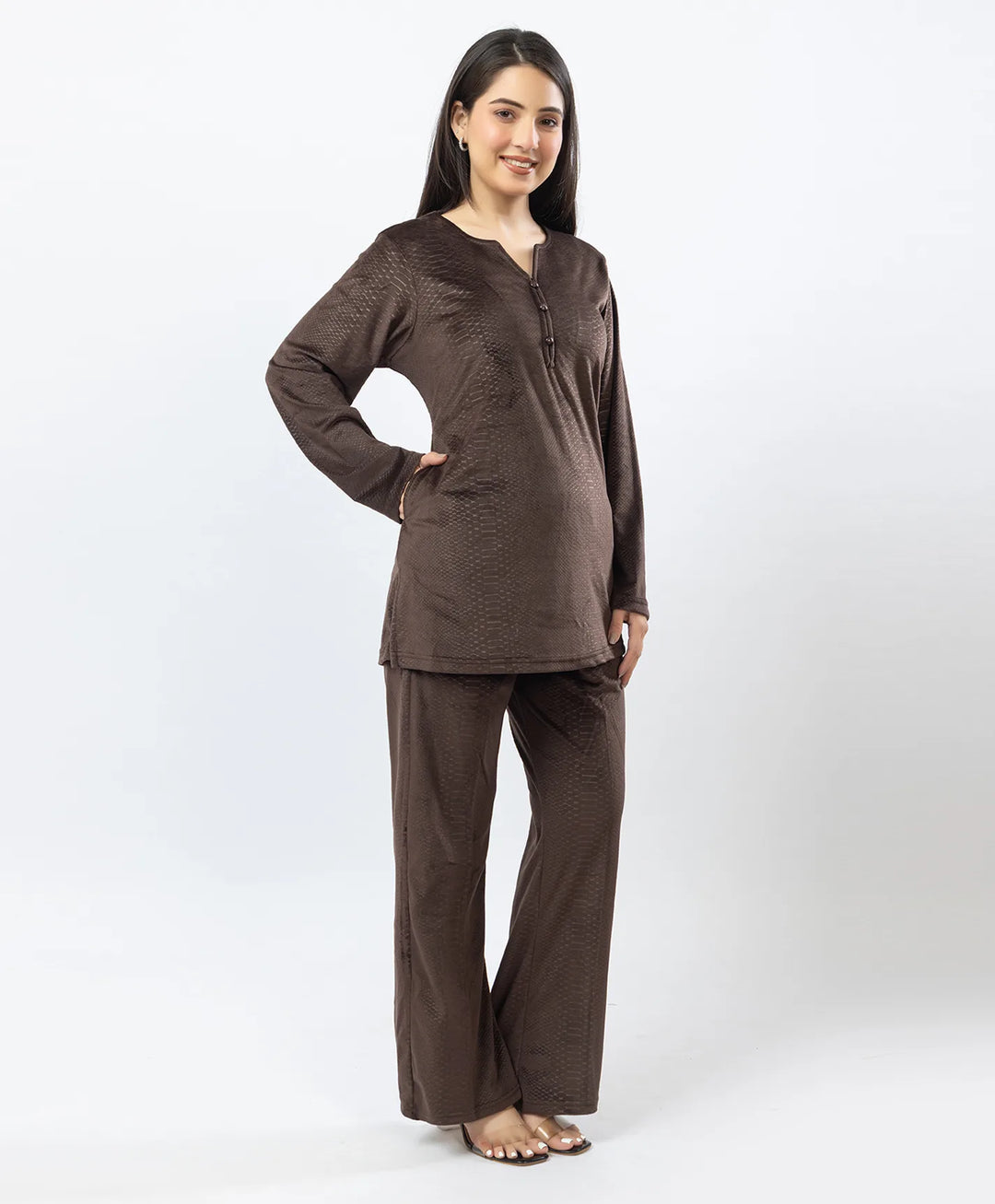 Premium Comfort Wear Kurta & Straight Pant Set with Pockets.