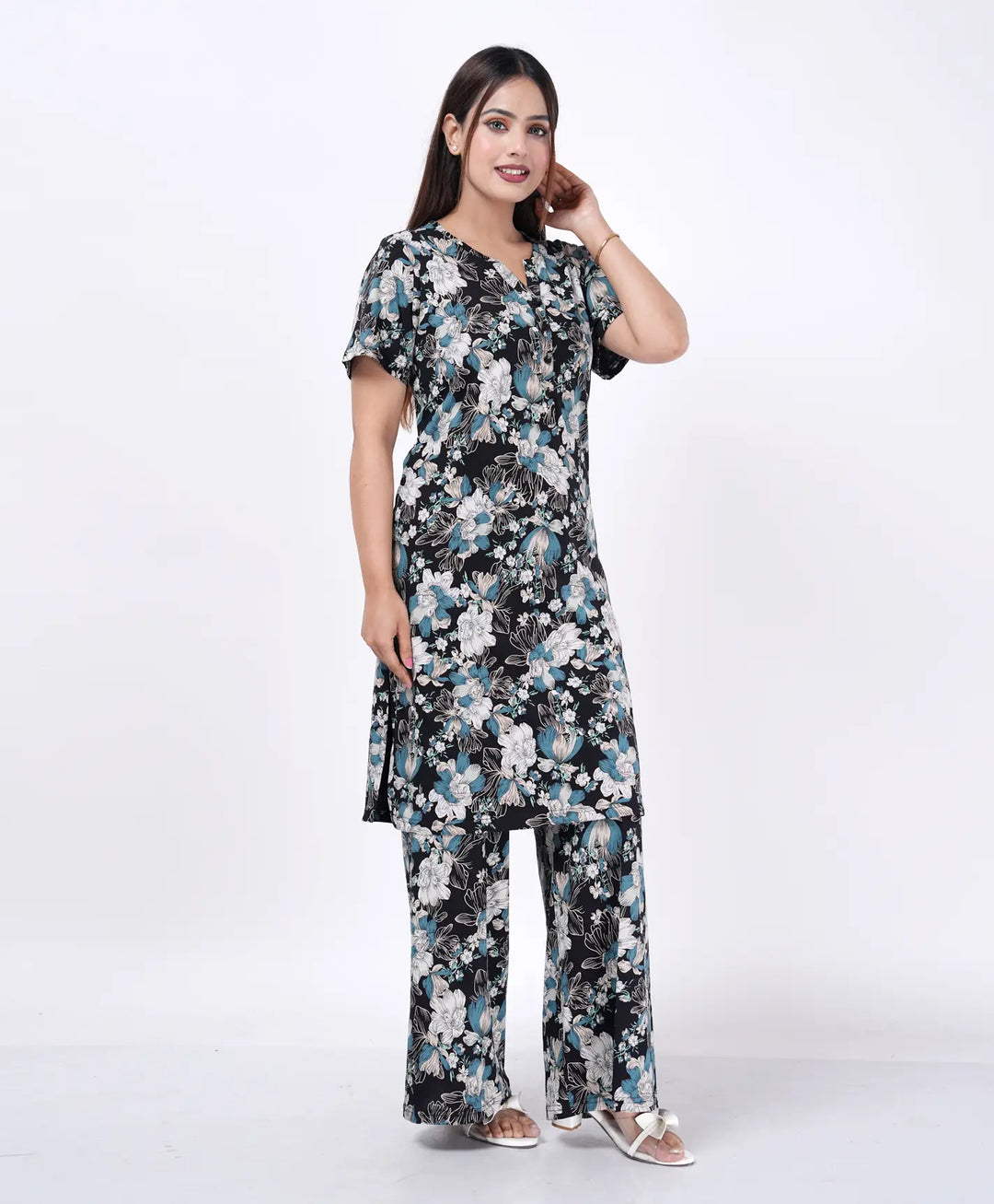 Premium Printed Kurta Palazzo