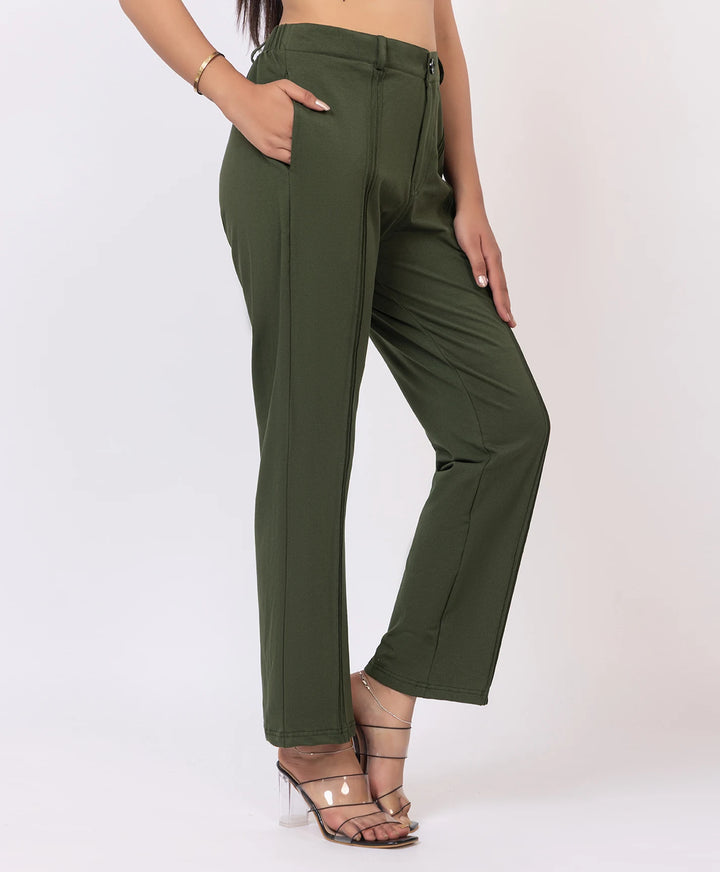 Modern Office Wear Lycra Trousers