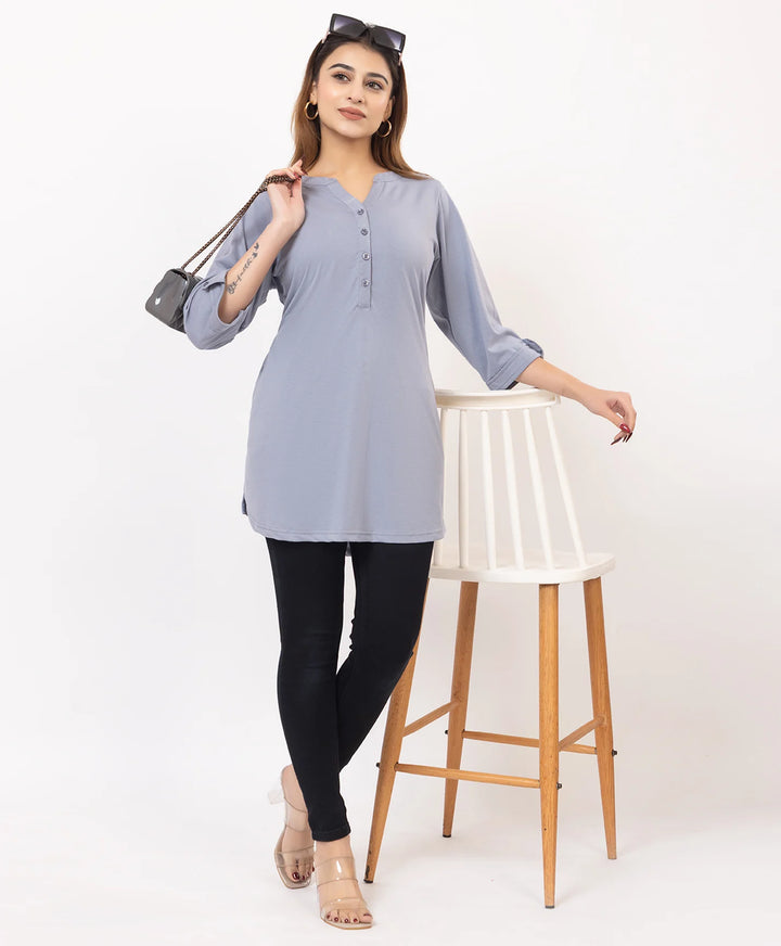 Classic Comfort Solid Kurti