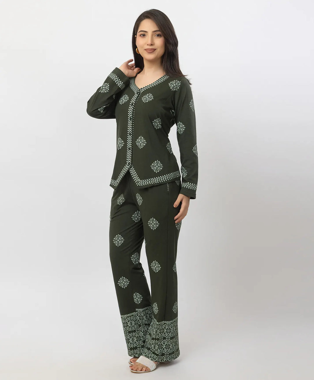 Premium Allover Motif Co-Ord Set