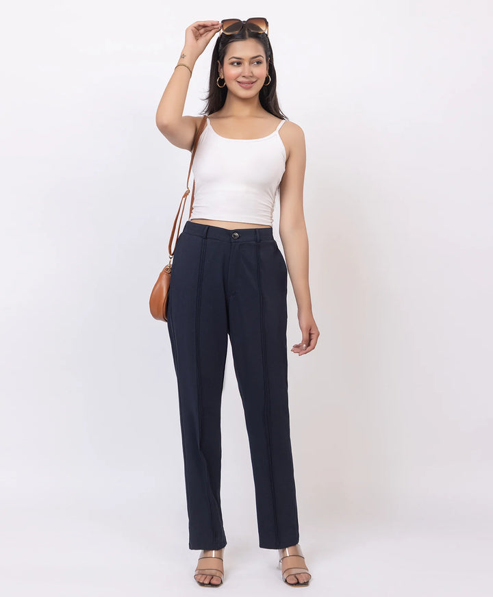 Modern Office Wear Lycra Trousers