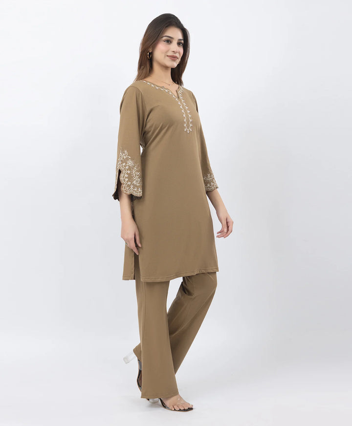 Classic Ethnic Kurta Set with Designer Sleeve Detail
