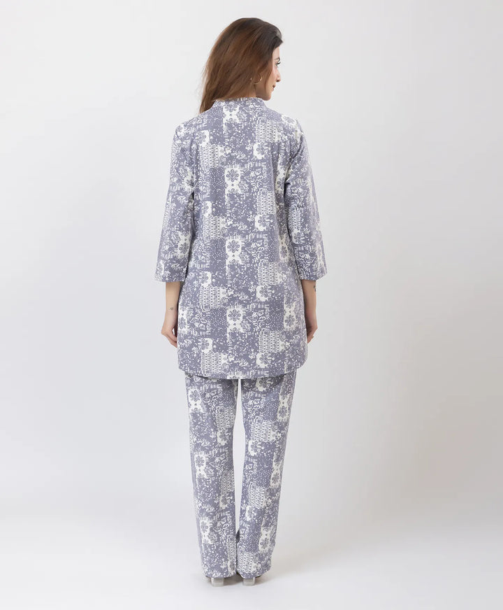 Classic Printed Kurta with Pants