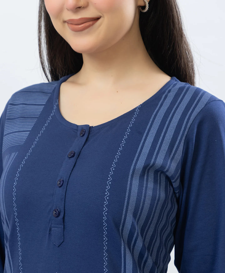 Premium Embroidered Straight Kurta Set with Pants