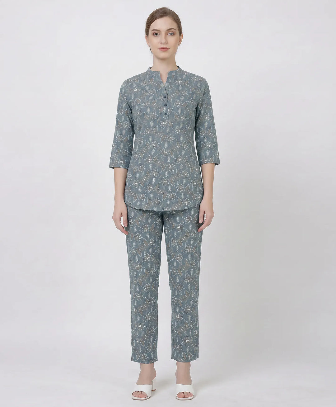 Modern Printed Kurta Set