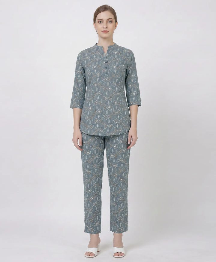 Modern Printed Kurta Set