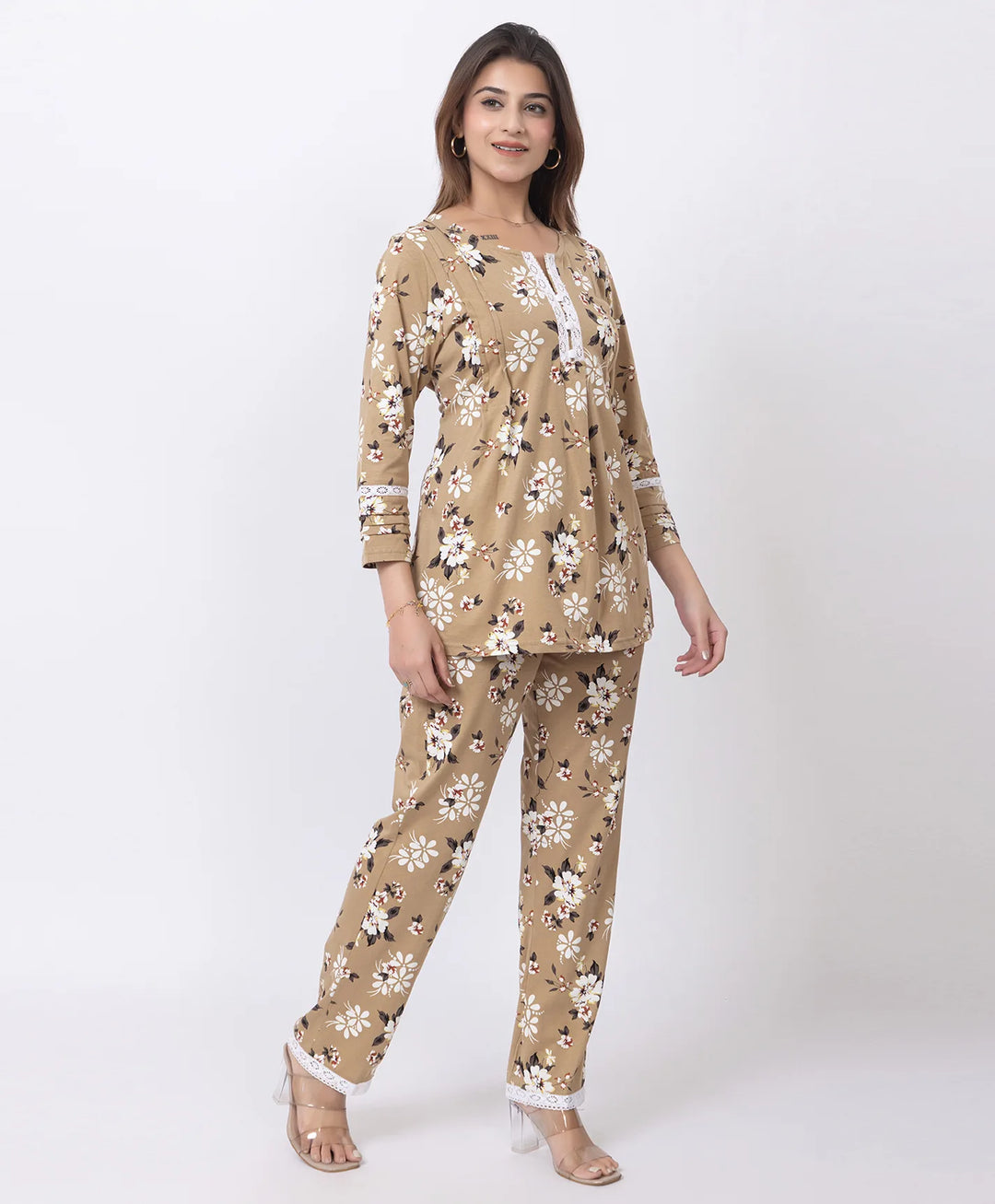 Floral Print Co-Ord Set for Everyday Wear
