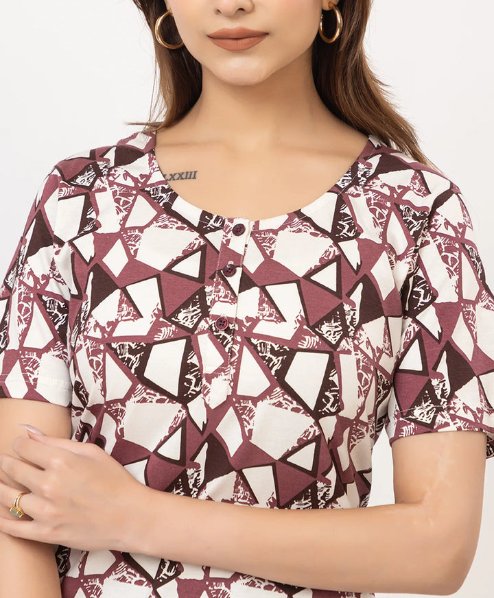 Classic Charm Printed Kurta