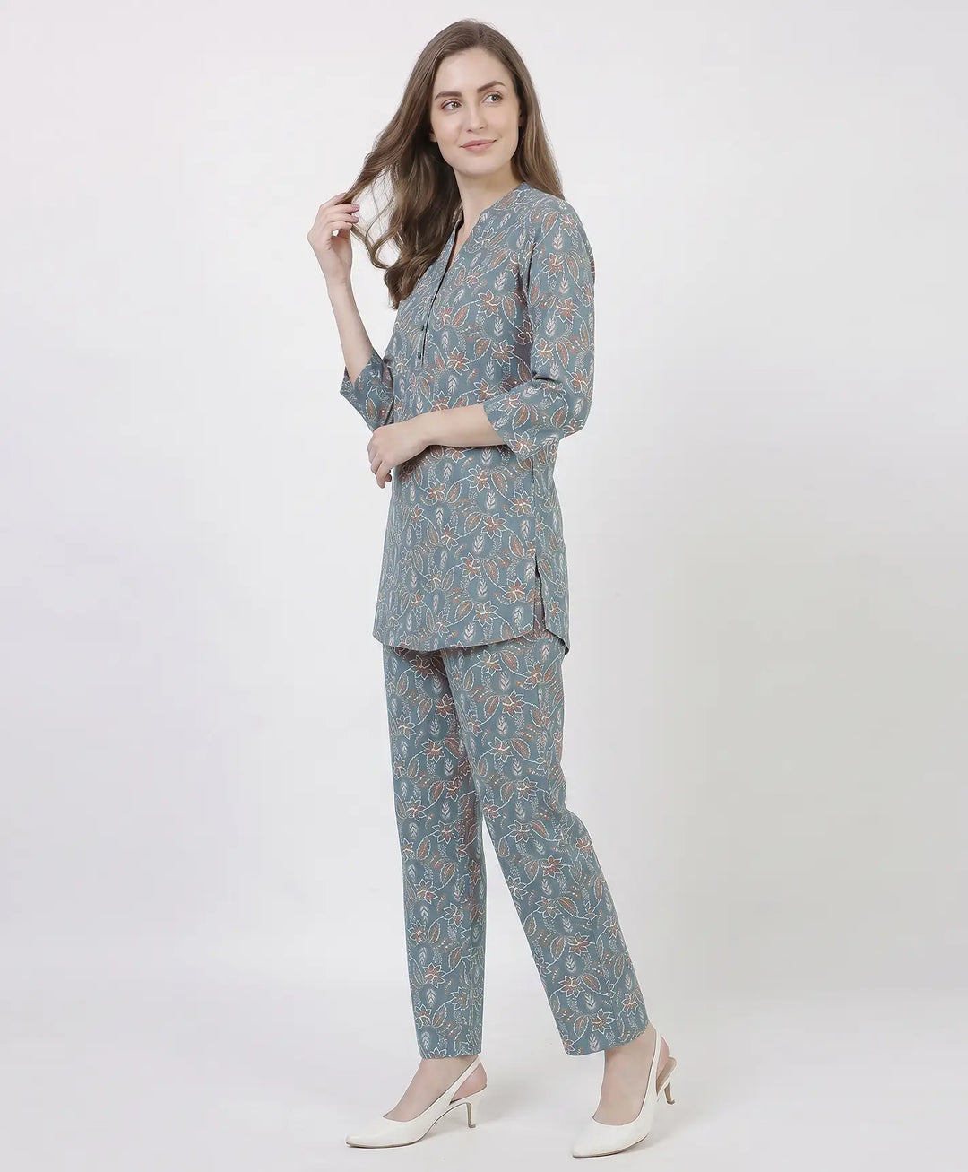 Modern Printed Kurta Set