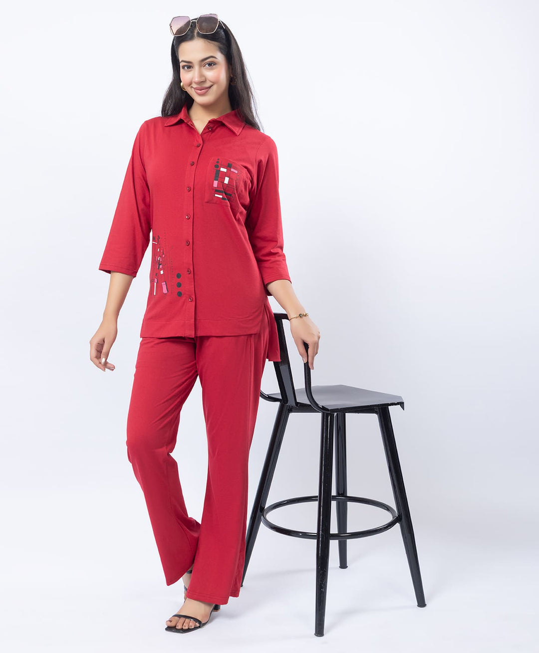 Premium Front Open Co-Ord Set