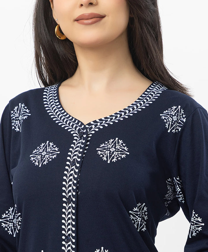 Premium Allover Motif Co-Ord Set
