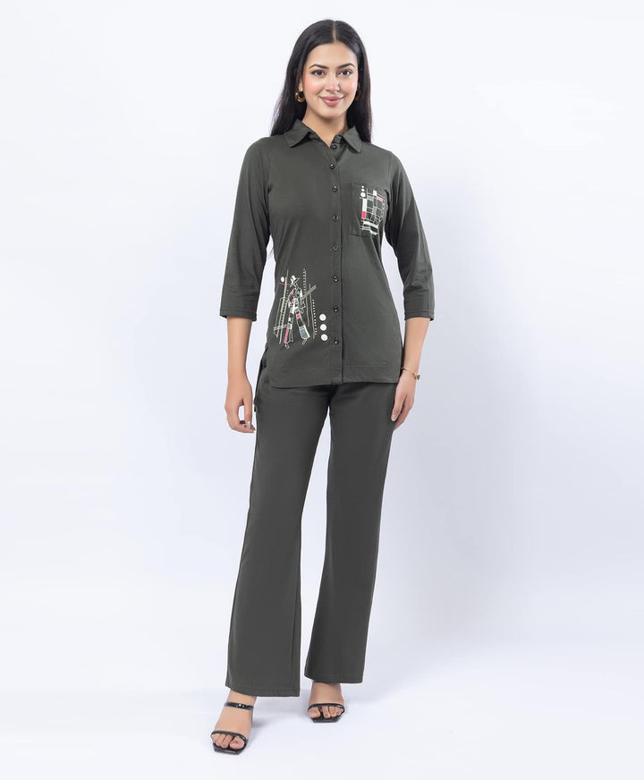 Premium Front Open Co-Ord Set
