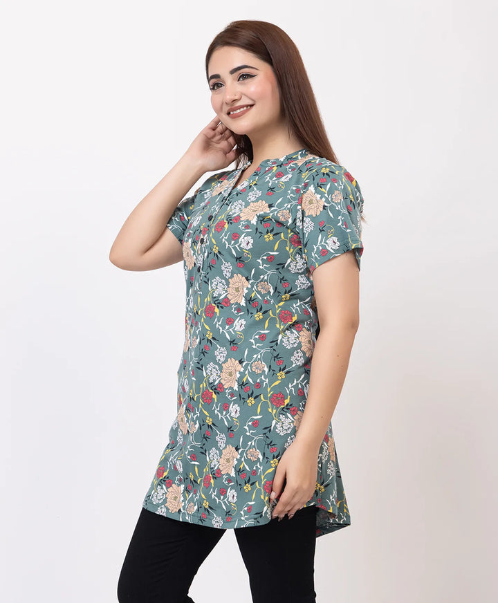 Smart Floral Style Kurti
