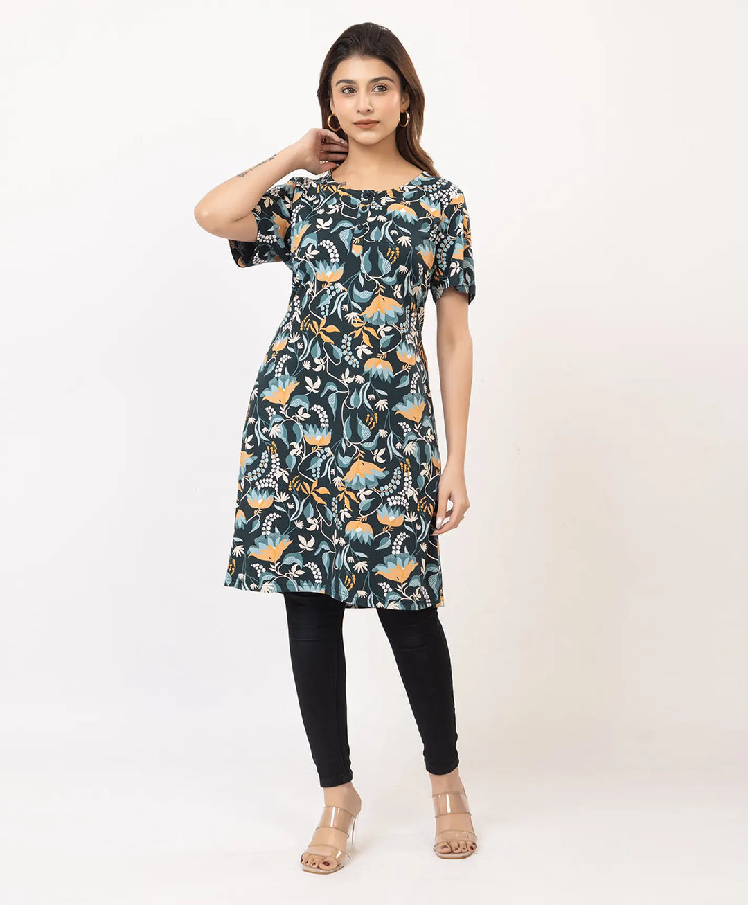 Classic Charm Printed Kurta