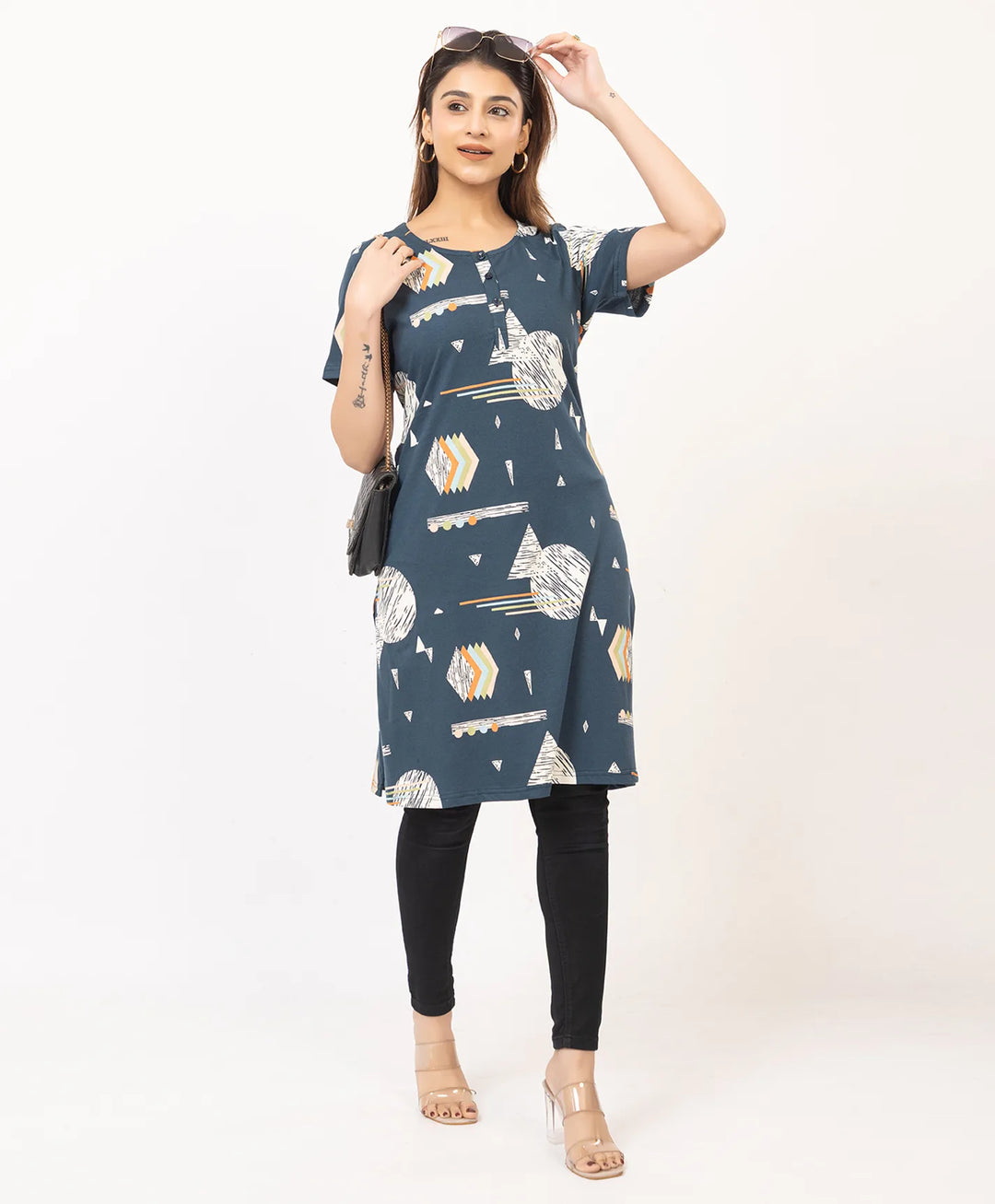 Classic Charm Printed Kurta