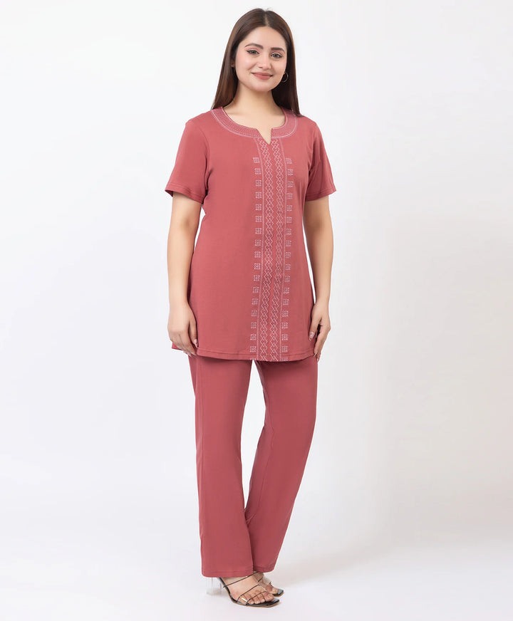 Sophisticated Embroidered Co-ord Set