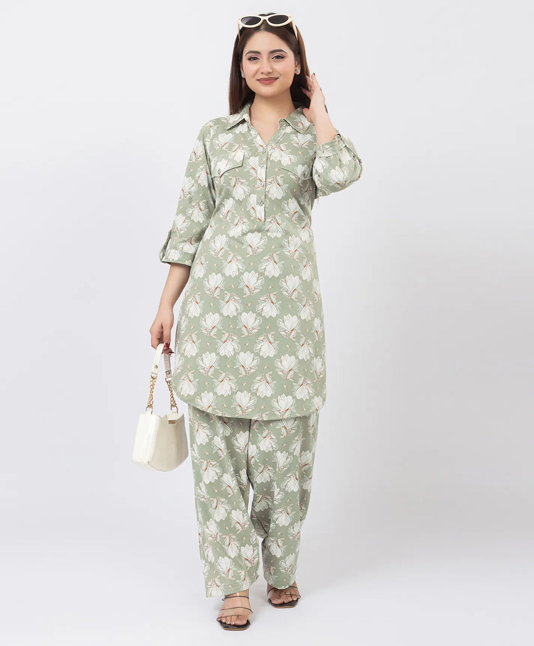 Elegant Pathani Salwar Suit
