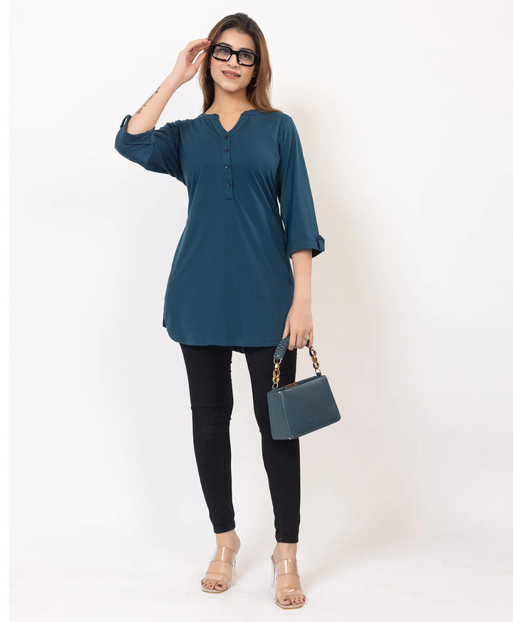 Classic Comfort Solid Kurti