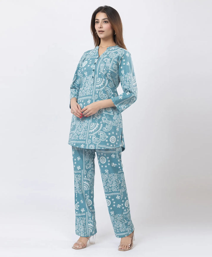 Classic Printed Kurta with Pants