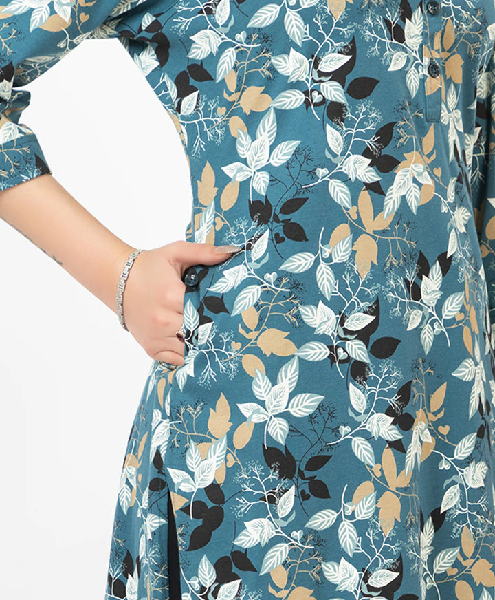Floral Long Kurti