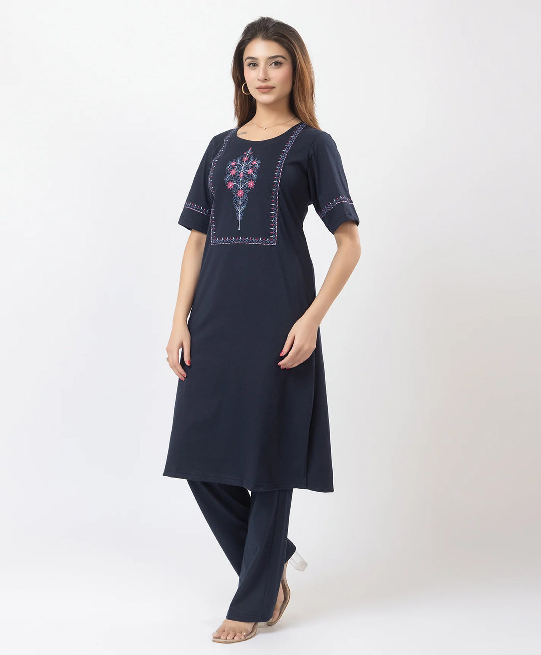 Elegant Ethnic Ensemble Embroidered Kurta Set