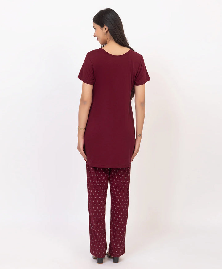 Graphic Print Nightsuit