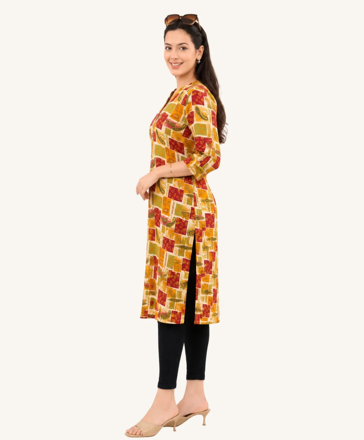 Printed Long Kurti