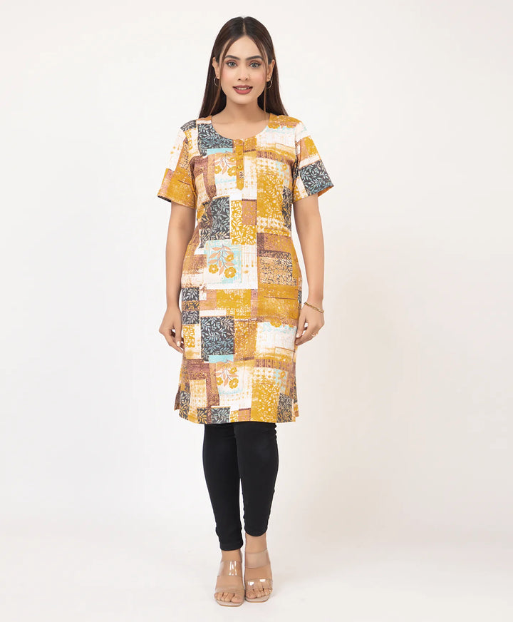 Classic Charm Printed Kurta