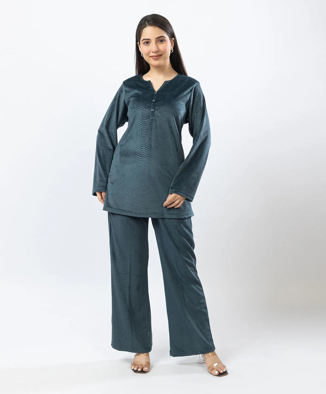 Premium Comfort Wear Kurta & Straight Pant Set with Pockets.