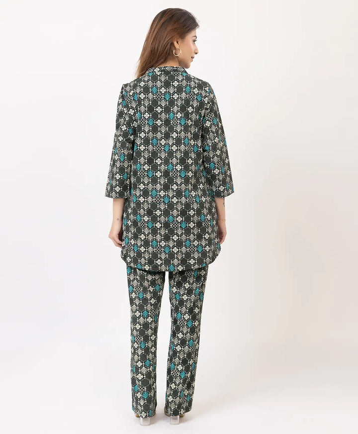 Modern Printed Kurta Set