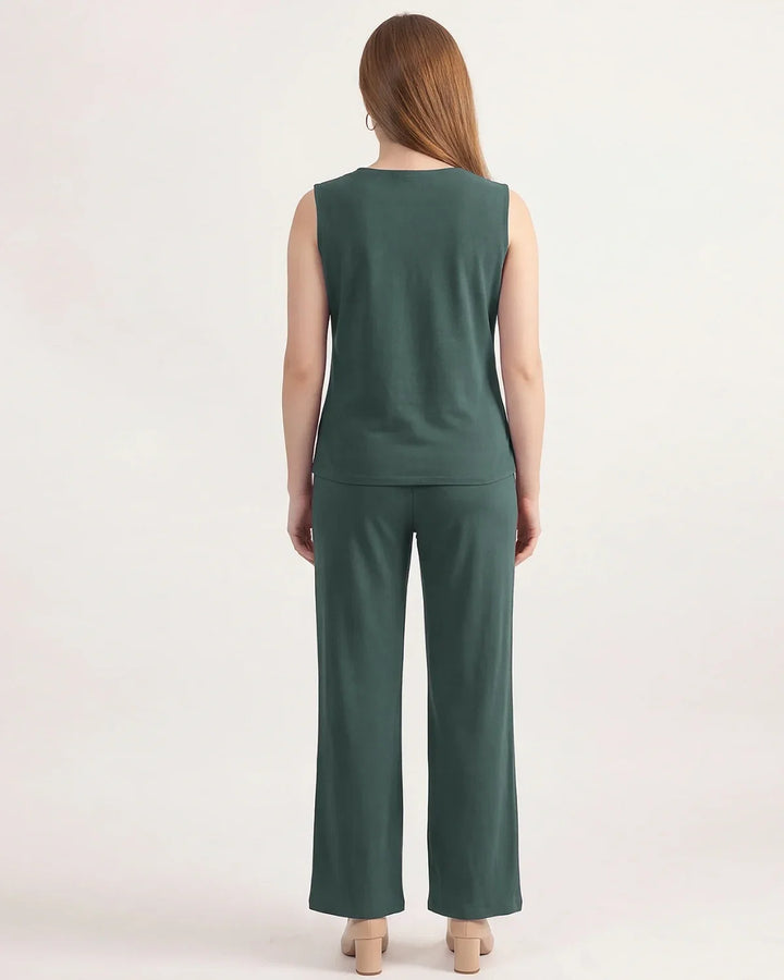 Botanical Vest Co-ord Set