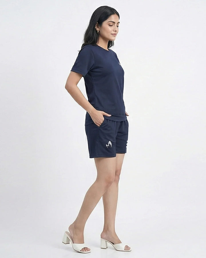 Relaxed Weekend Shorts Set