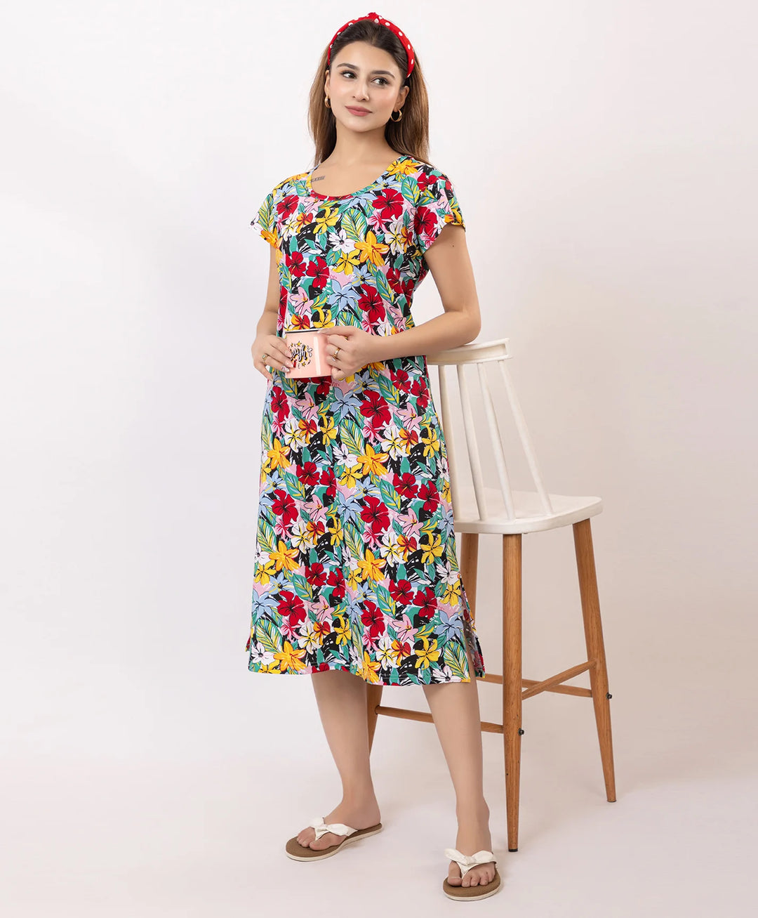 Premium Printed Short Nighty