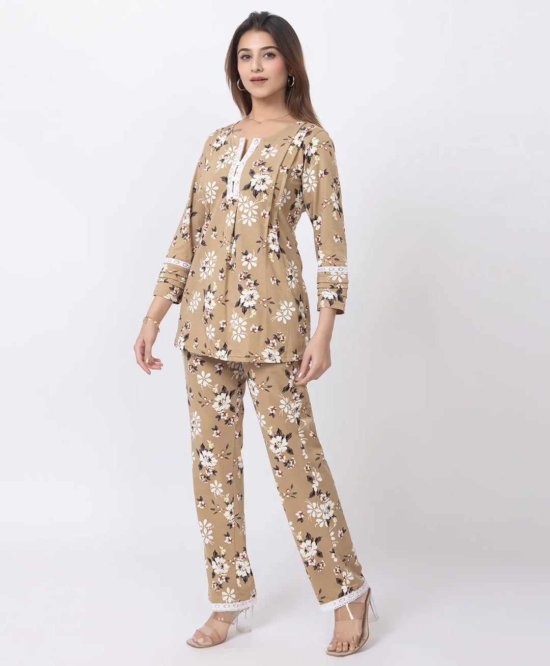 Floral Print Co-Ord Set for Everyday Wear