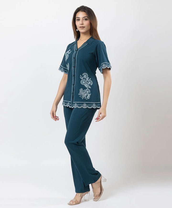 Contemporary Embroidered Co-Ord Set