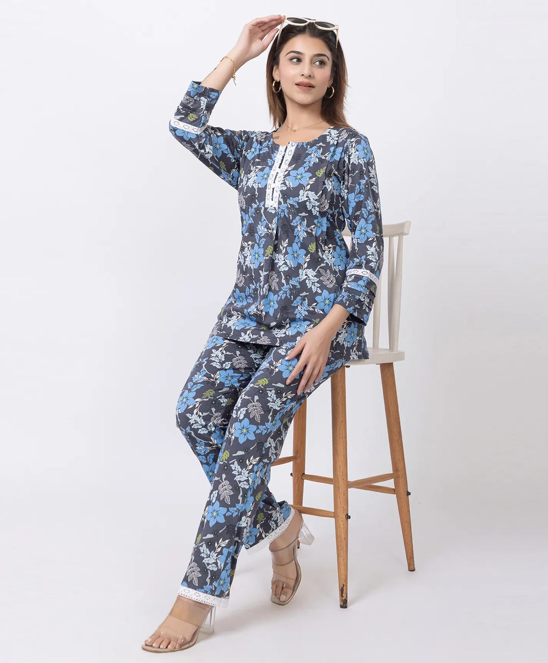 Floral Print Co-Ord Set for Everyday Wear
