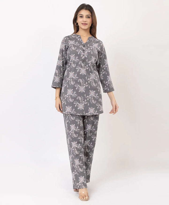 Modern Printed Kurta Set