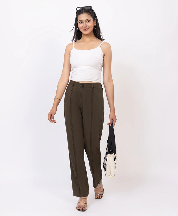 Modern Office Wear Lycra Trousers
